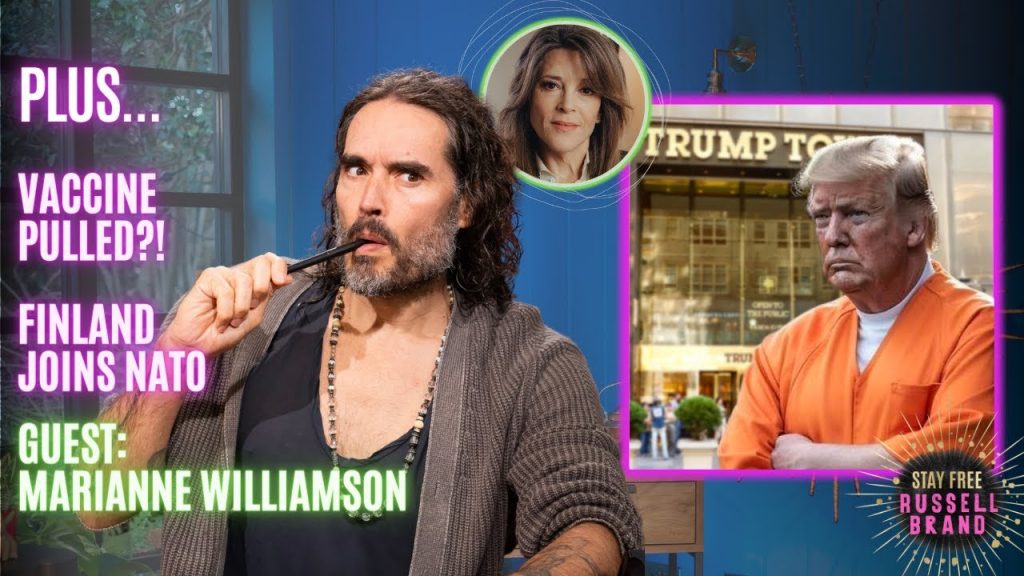 “LOCK HIM UP!” | Trump’s Court Date Is HERE! – #105 – Stay Free With Russell Brand PREVIEW