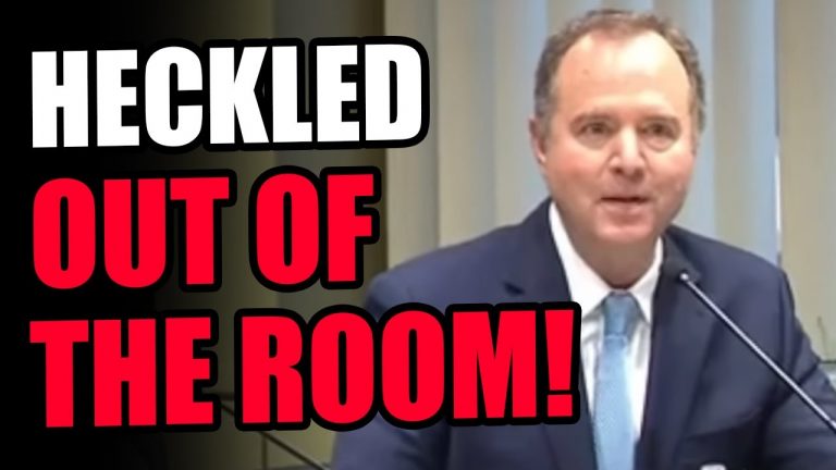 Adam Schiff Gets Heckled Out Of NYC!!! This Guy Can’T Go Anywhere.