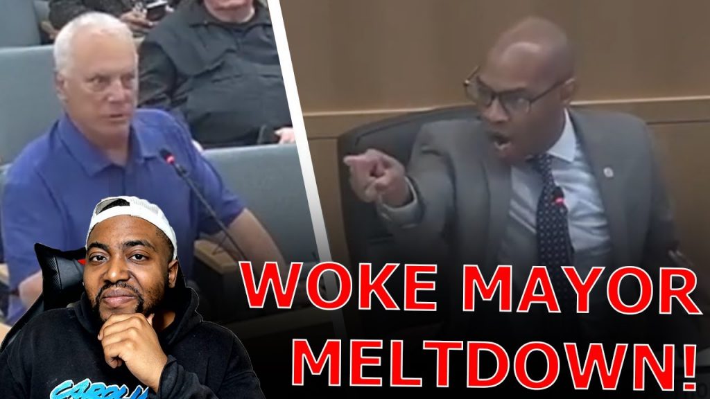 Woke Mayor Meltsdown & Storms Out Of City Council Meeting Crying Racism After Citizen Calls Him Out!