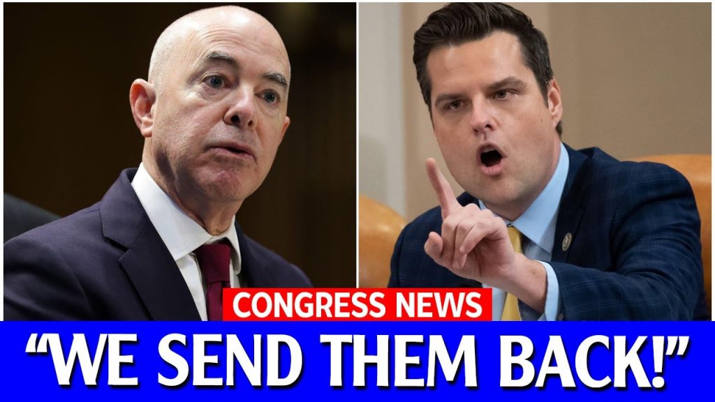 DO YOU PLAN TO REMOVE THEM?’ Matt Gaetz STRIKES DOWN Mayorkas With SH0CKING Claim… Wins The Floor