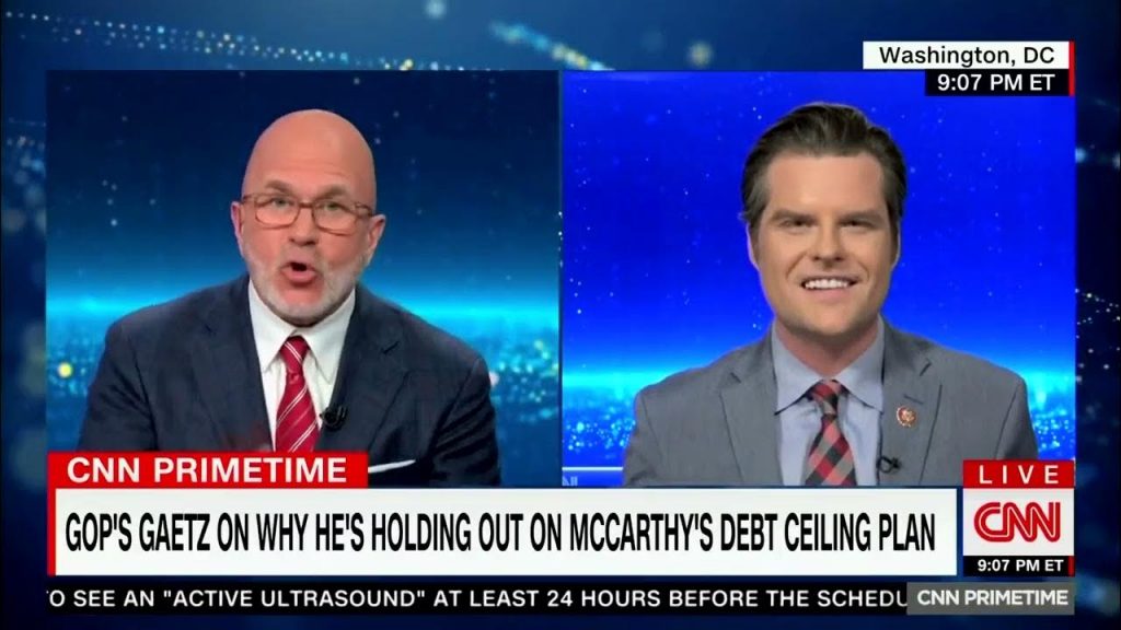 Gaetz: McCarthy’s Debt Ceiling Plan Does Not Have the Votes Yet!