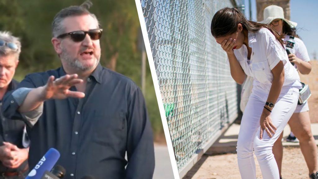 Ted Cruz NUKES Biden, Kamala, and AOC for REFUSING to Visit Border