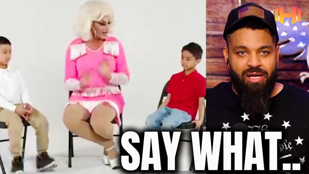 Drag Queen’s Creepy Conversation With Kids Caught on Tape