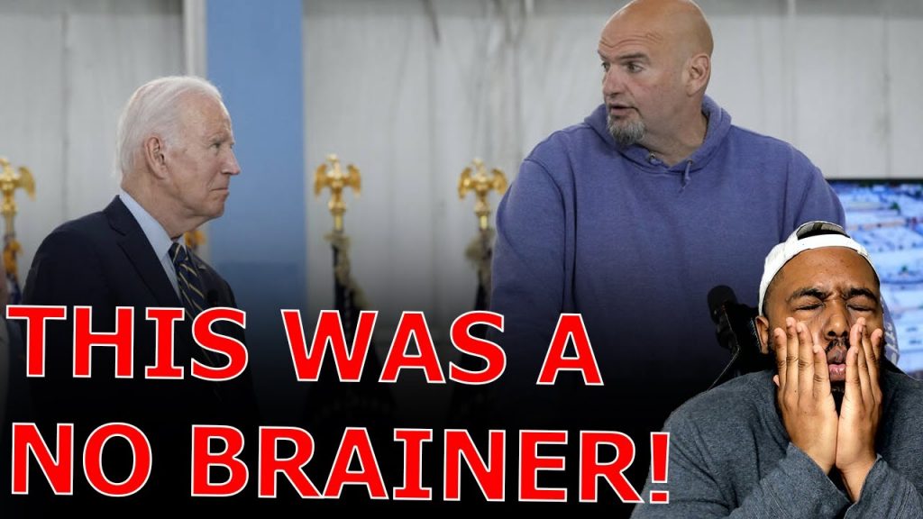 John Fetterman Has Mental Struggle Session With Joe Biden At Disaster ‘No Brainer’ Press Conference!