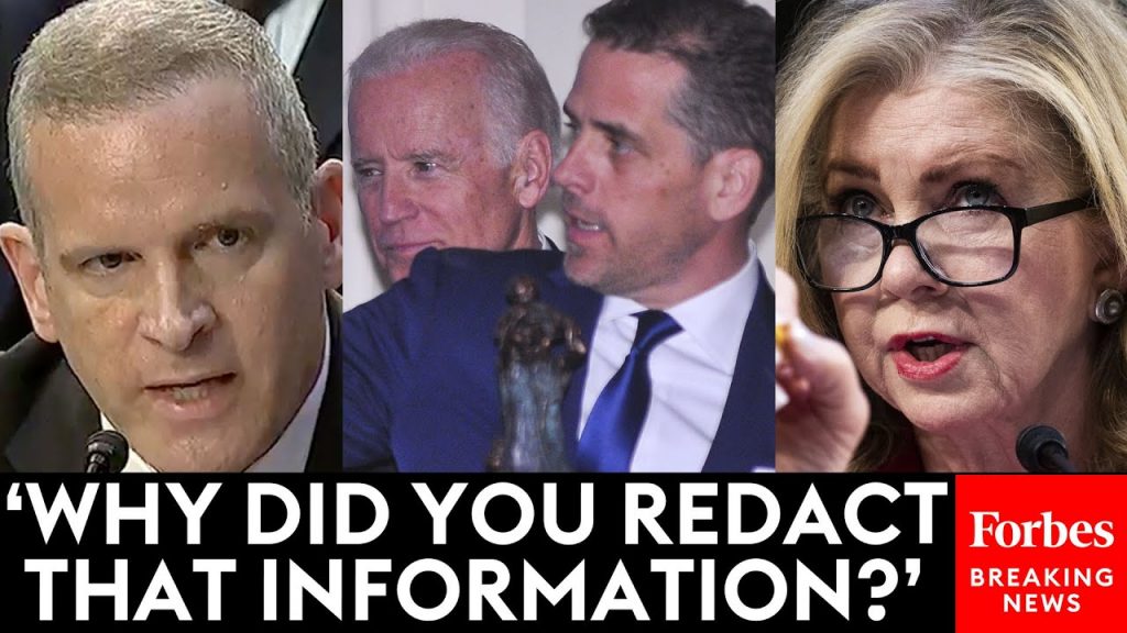 Top FBI Official Clashes With Blackburn Over Allegations Of Recordings About Biden Family ‘Bribes’