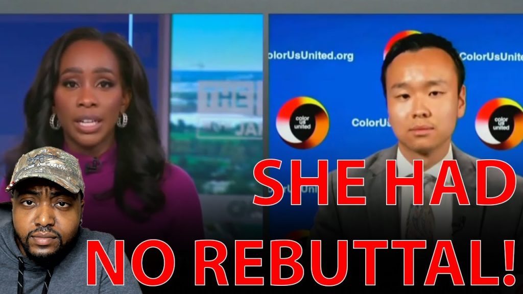 Black CNN Anchor Calmly Destroyed With FACTS By BASED Asian On LOWER Standards For Black People