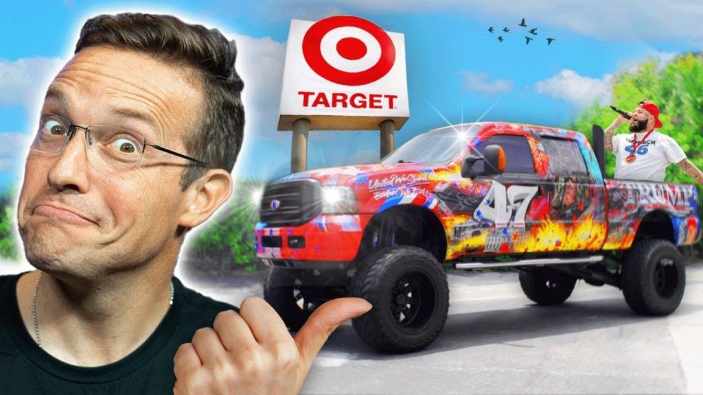 I Drove The MAGA-MOBILE Through Target | What Happened Next Is INSANE