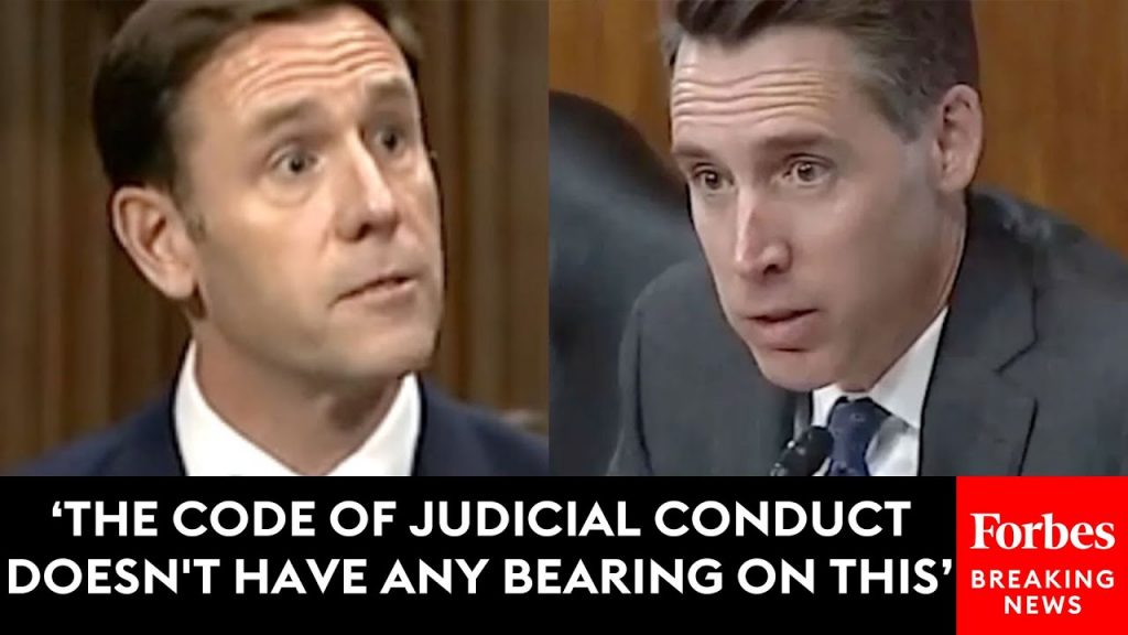 Hawley Asks Judicial Nominee Point Blank If He Participated In Meetings On Hunter Biden’s Laptop