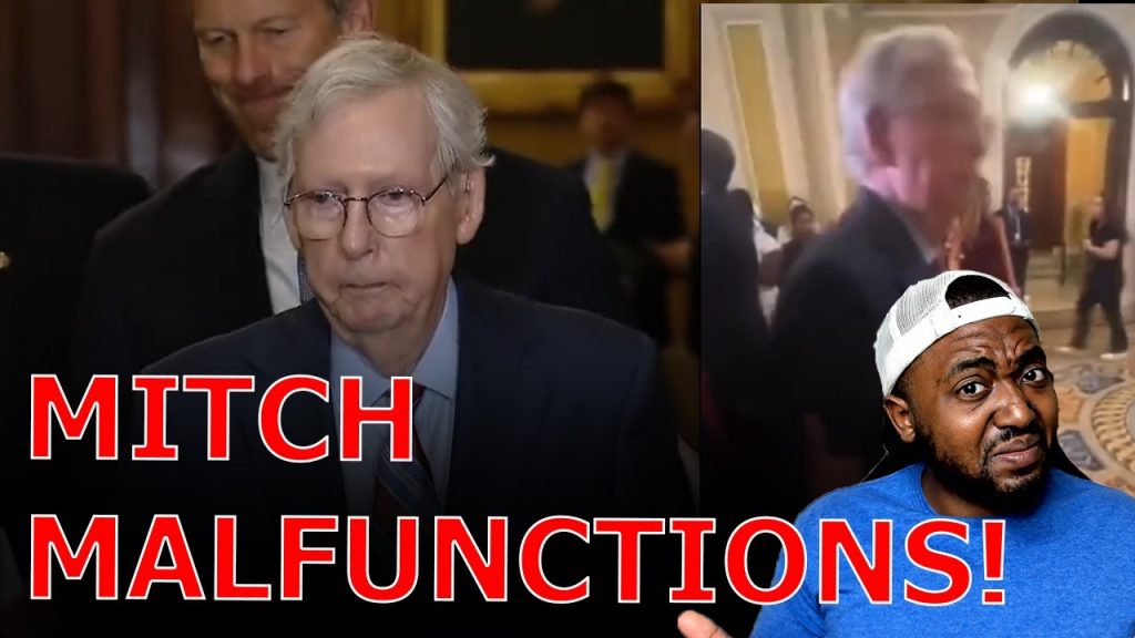 Mitch McConnell Suffers MAJOR BRAIN MALFUNCTION During Press Conference In Middle Of Congress!