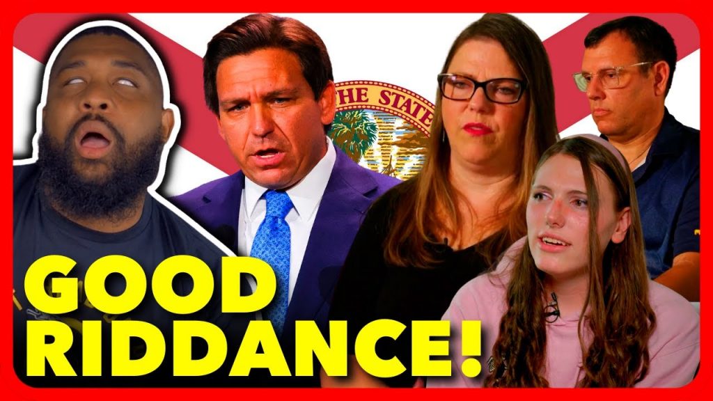 WOKE Parents Of TRANS Daughter MOVE OUT Of Florida Because Ron DeSantis “Made Her Cry”