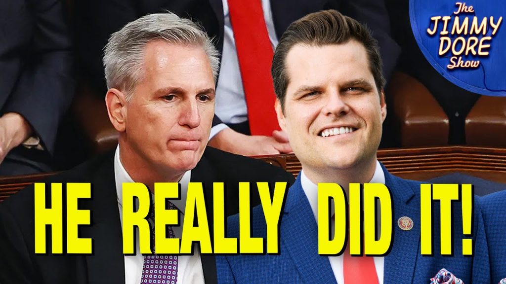 BAM! Matt Gaetz Ends McCarthy!