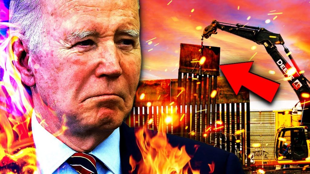 Humiliated Biden FORCED to BUILD THE WALL!!!