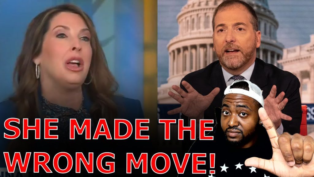 Chuck Todd TRASHES NBC Live On Air For Hiring Ronna McDaniels As MSNBC REVOLTS Against Her!