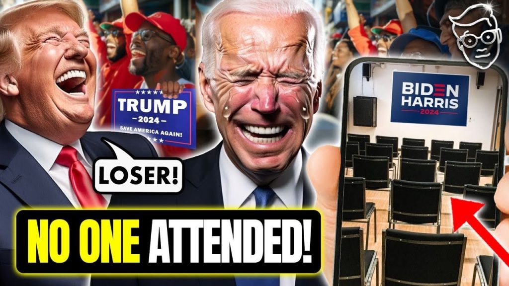 CHAOS: Biden SCREAMED OUT of His Hometown After NO ONE Showed For Event! Harlem Streets CHEER Trump