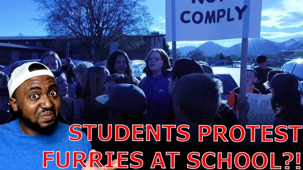 OUTRAGED Middle School Students STAGE WALKOUT PROTEST Over ‘Furries’ Attacking Them At School!