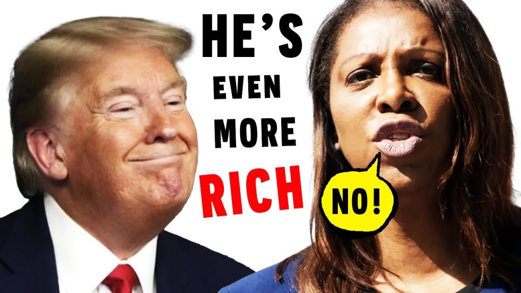 Letitia James HUMILIATED After Trump Gets .8 Billion Richer