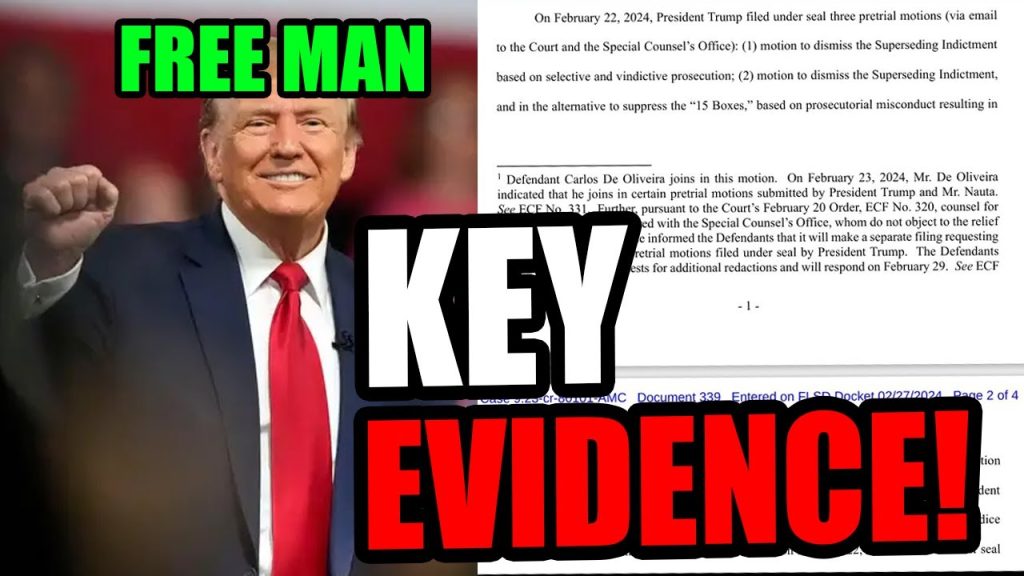 The case against Trump just FELL APART. Case could be dismissed after THIS FIND!