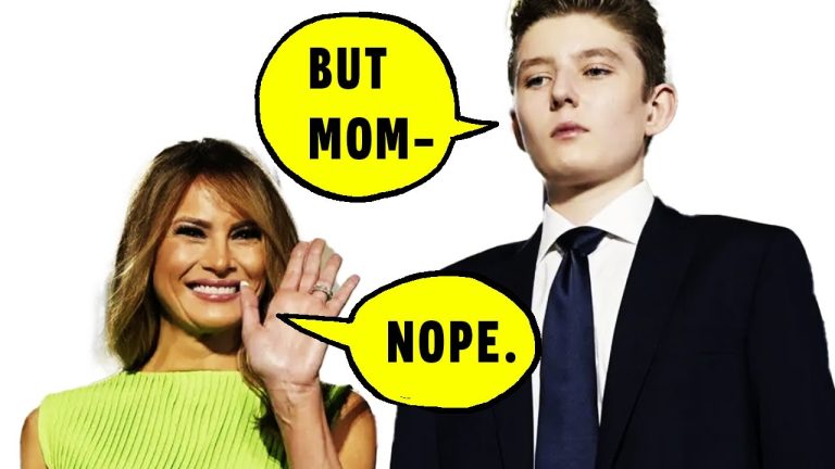 Melania ENDS Barron Trump’s 15.7 Political Career Melania ENDS Barron Trump’s 15.7 Political Career