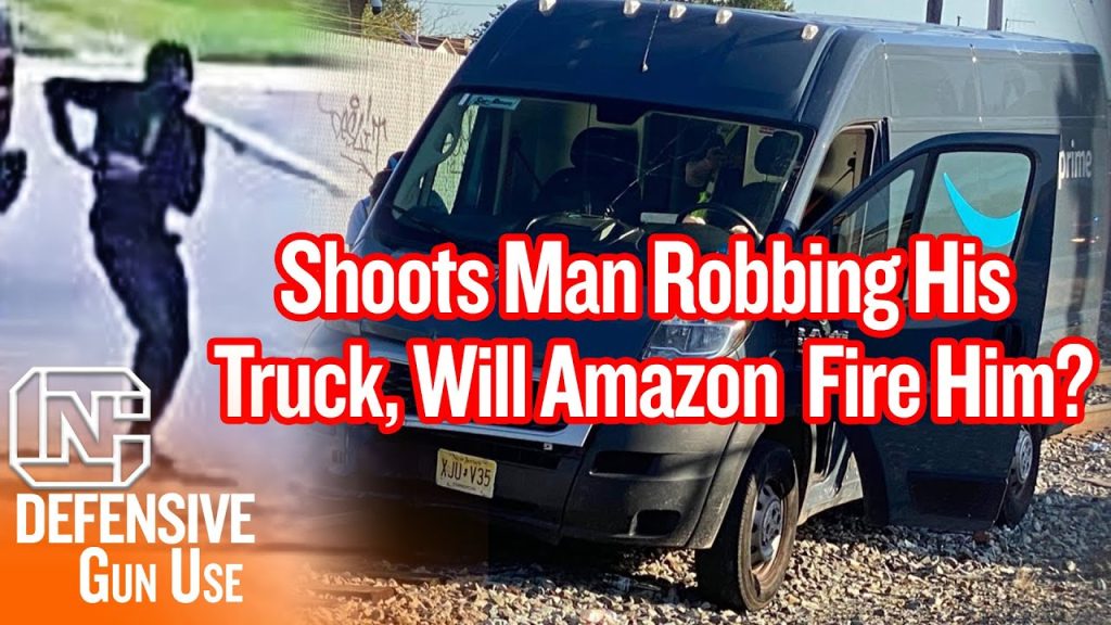 Armed Amazon Driver Shoots & Kills Man Robbing His Truck, Will Amazon Fire Him?