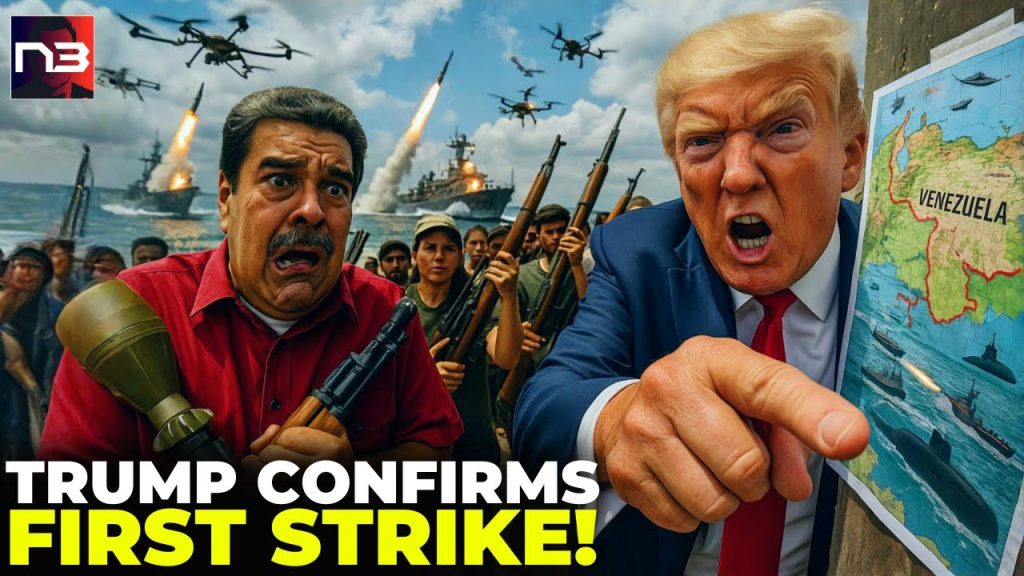 Just In: Cartel Boat EXPLODES in Video – Trump Confirms This Is 1% of What’s Coming Next