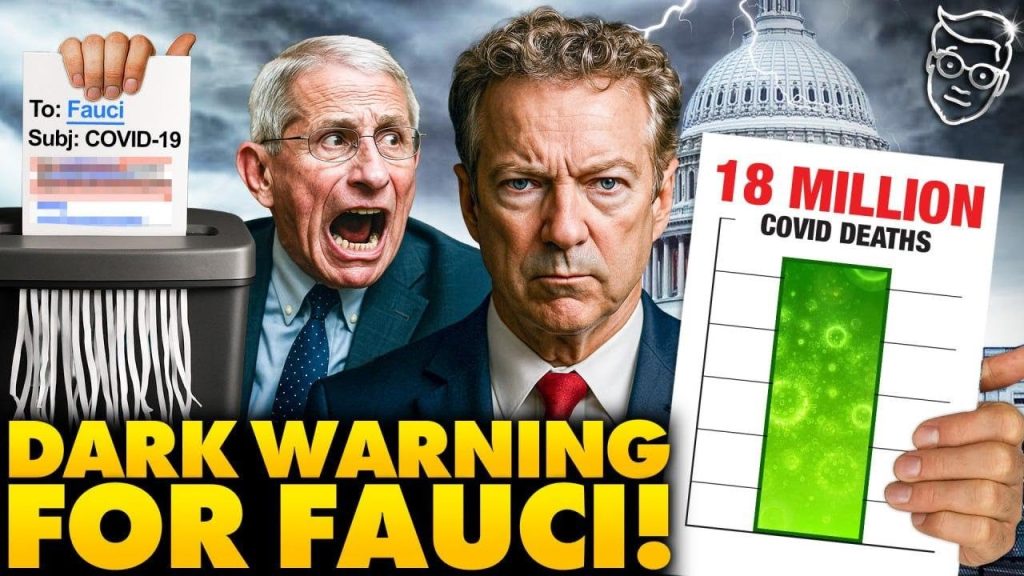 Rand Paul’s Dark Warning to Fauci After CAUGHT DESTROYING Emails: ‘Responsible for 18MILLION Deaths’