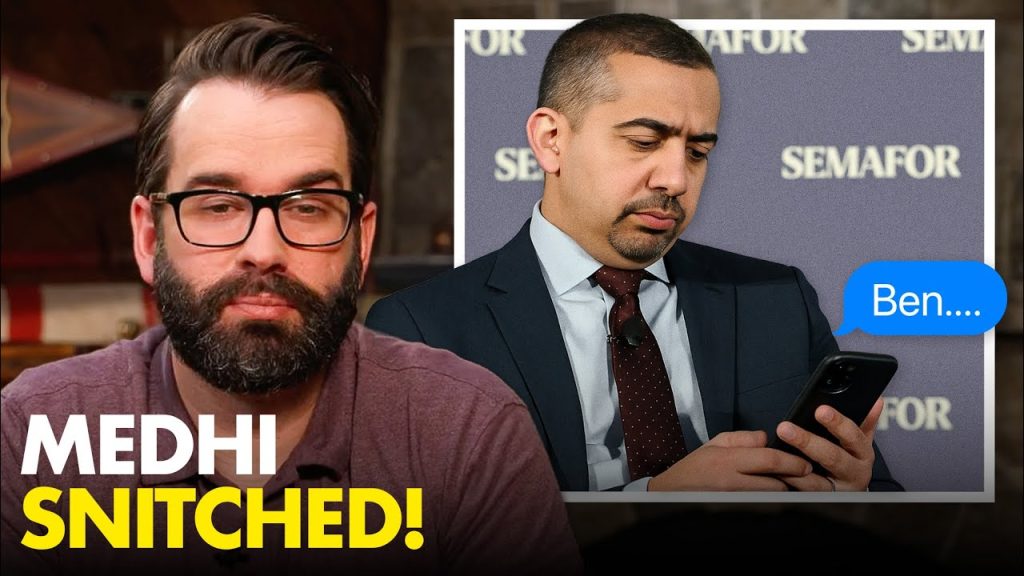 Medhi Hasan Tried To Get Me Fired By Tattling To Ben Shapiro Medhi Hasan Tried To Get Me Fired By Tattling To Ben Shapiro