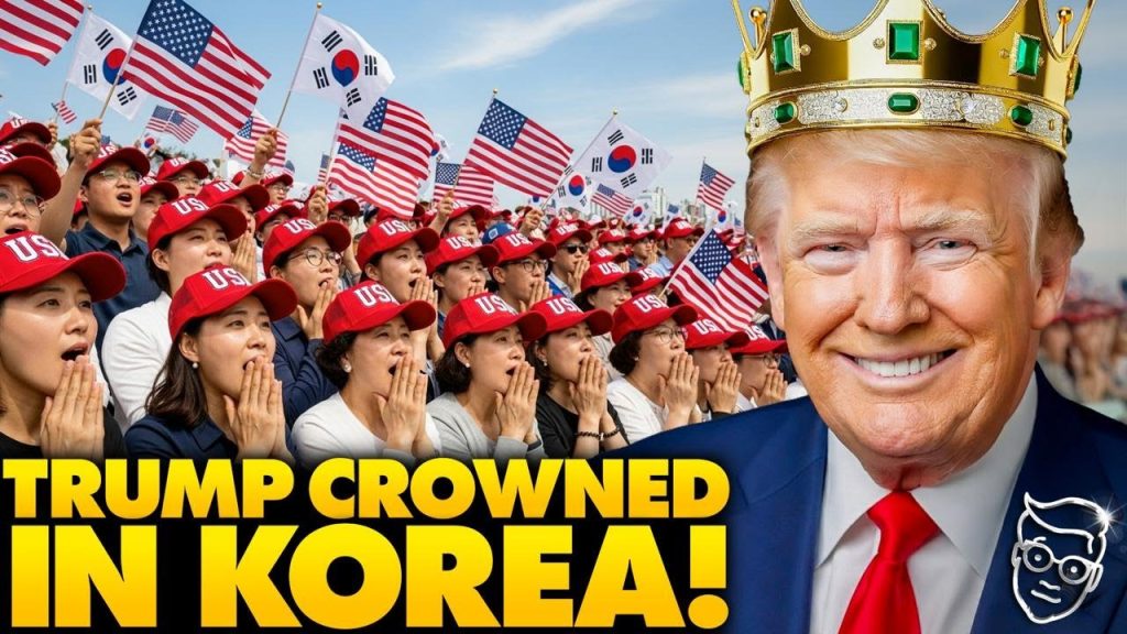 Trump Gets CROWNED, Declared ‘MAGA King’ in Korea as Military Band Plays ‘YMCA’ | Libs SEETHE
