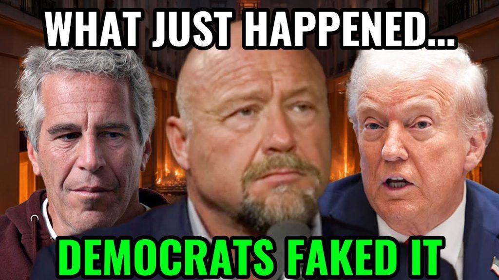 Alex Jones EXPOSES Democrats FAKE Trump Epstein Connection!!