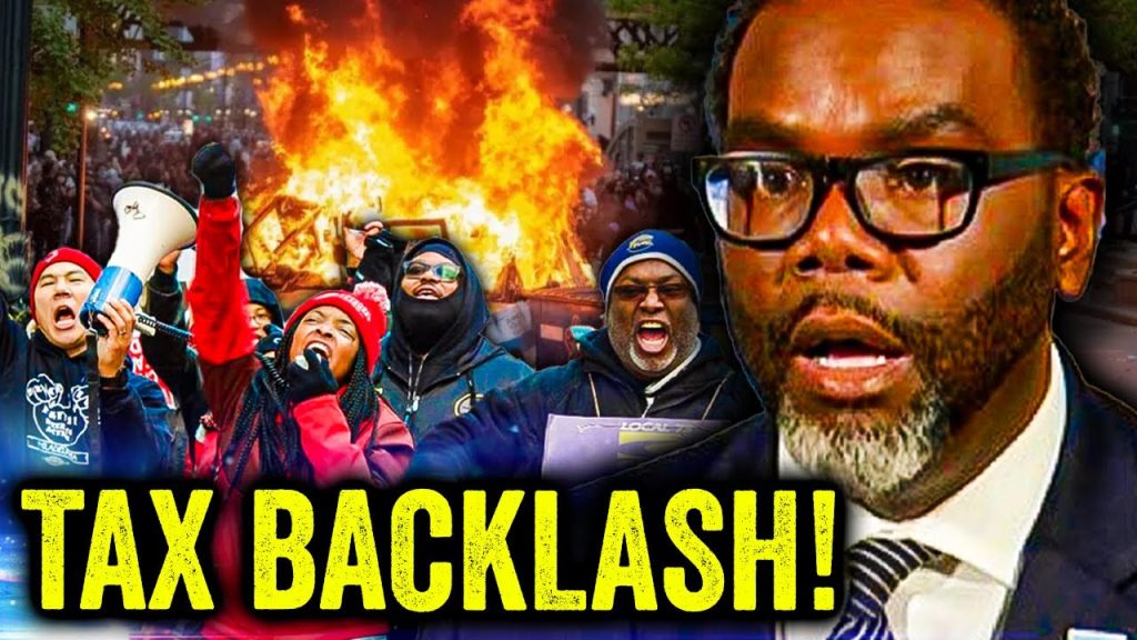 Chicago Mayor PANICS as Black Residents RISE UP After 100% Tax Hikes!!! Chicago Mayor PANICS as Black Residents RISE UP After 100% Tax Hikes!!!