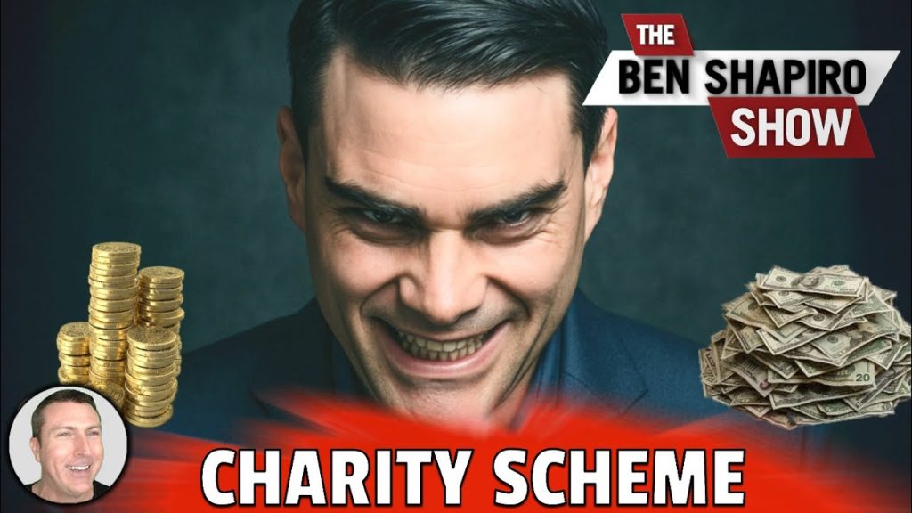 Ben Shapiro Linked To Shady “Charity” Scheme – Millions Donated but Just ,000 Went to Local Kids!