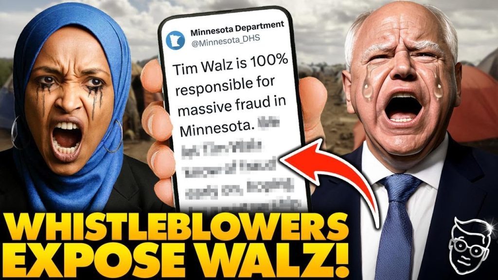 Hundreds of Government Whistleblowers Publicly TURN on Tim Walz, Expose ALL Somali Fraud, It’s OVER