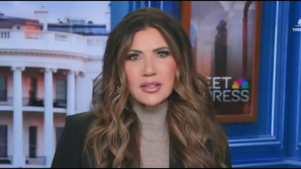 Kristi Noem IMPLICATES herself in CRIME on national TV