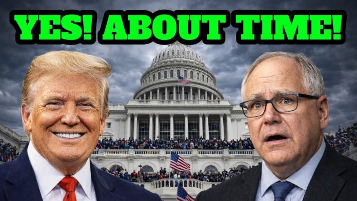 Congress FINALLY Backs Trump Bill | Tim Walz Getting Dismantled