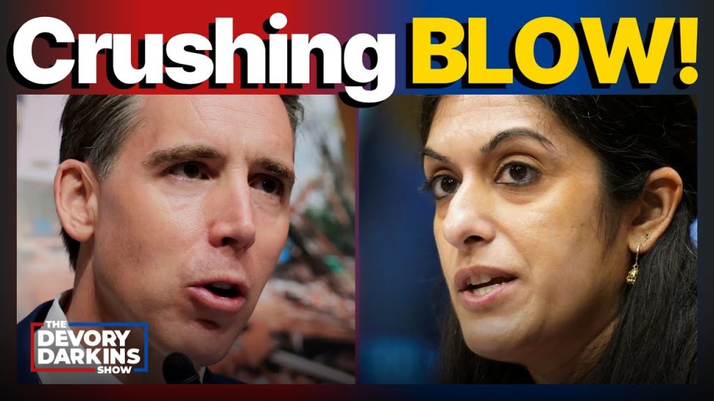 Democrats dealt CRUSHING BLOW after Josh Hawley EMBARRASSES woke doctor