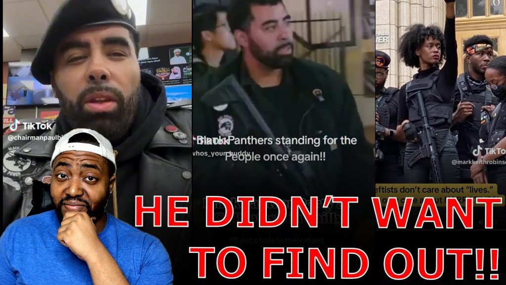 Black Panthers PANIC INTO BACKTRACKING After ROASTED For Threatening To SHOOT ICE Officers!