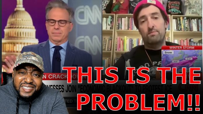 CNN Anchor STUNNED As Liberal DEMANDS STRIKE Over ICE Taking Illegals To 'Nazi Concentration Camps'