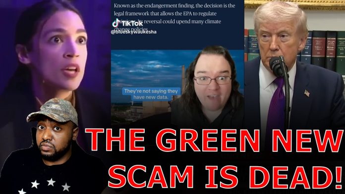 Liberals ADMIT DEFEAT IN PANIC Over TRUMP TAKING SLEDGE HAMMER To MAJOR Democrat Green New Scam!