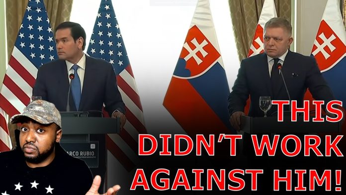 Marco Rubio CALMLY DISMANTLES Reporter Trying To Get Prime Minister To Attack Trump At Conference!