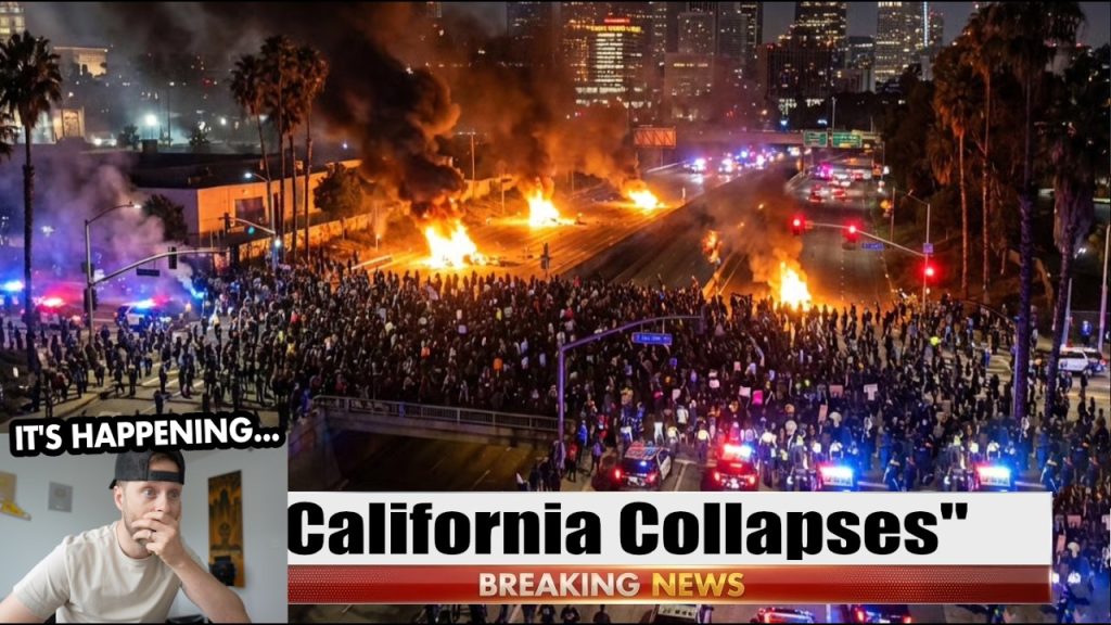 Mobs OVERTHROW LA… Gavin Newsom “TRAPPED” as Trump’s FRAUD RAIDS Collapse California