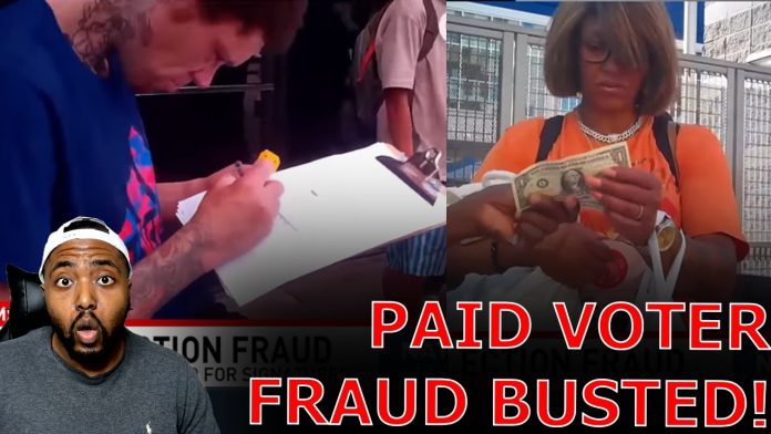 BOMBSHELL Video EXPOSES MASS California Election Fraud Campaign Bribing And Paying Homeless!