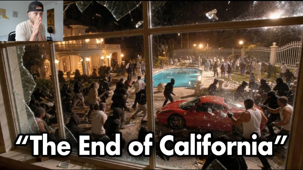 Looters ‘Forcibly Evict’ LA Millionaires… Wiping Gated Mansions OFF THE MAP