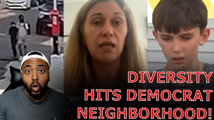 White Liberal Residents STUNNED After Black Teens Rob Their Kids' Lemonade Stand At Gun Point!