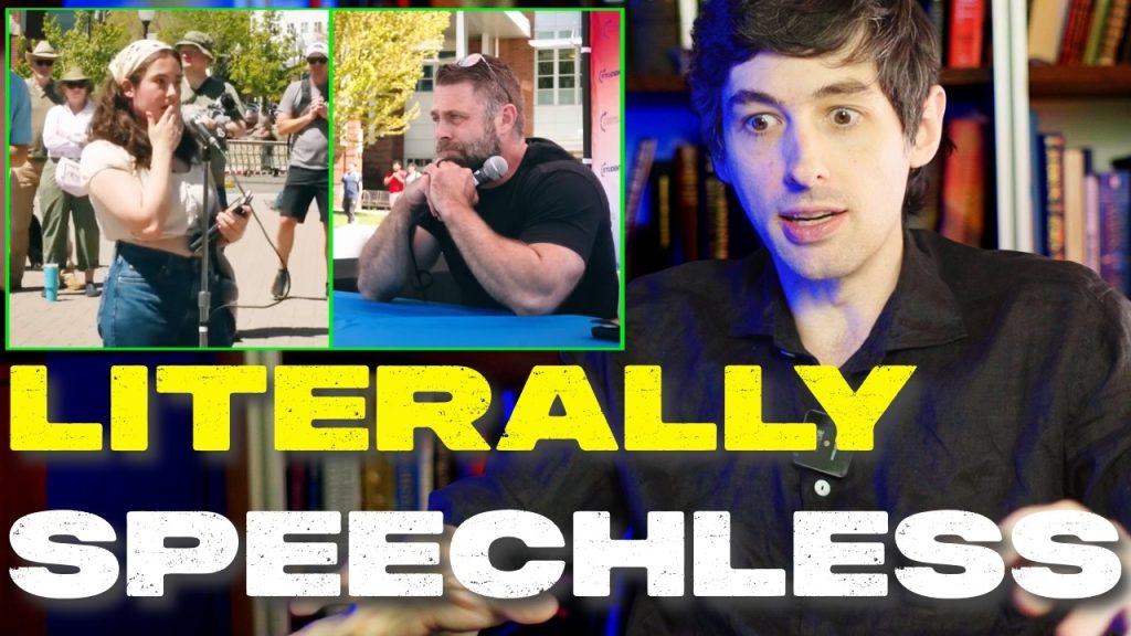 Nick Freitas STUNS Leftist Student Into SILENCE With a Single Question Nick Freitas STUNS Leftist Student Into SILENCE With a Single Question
