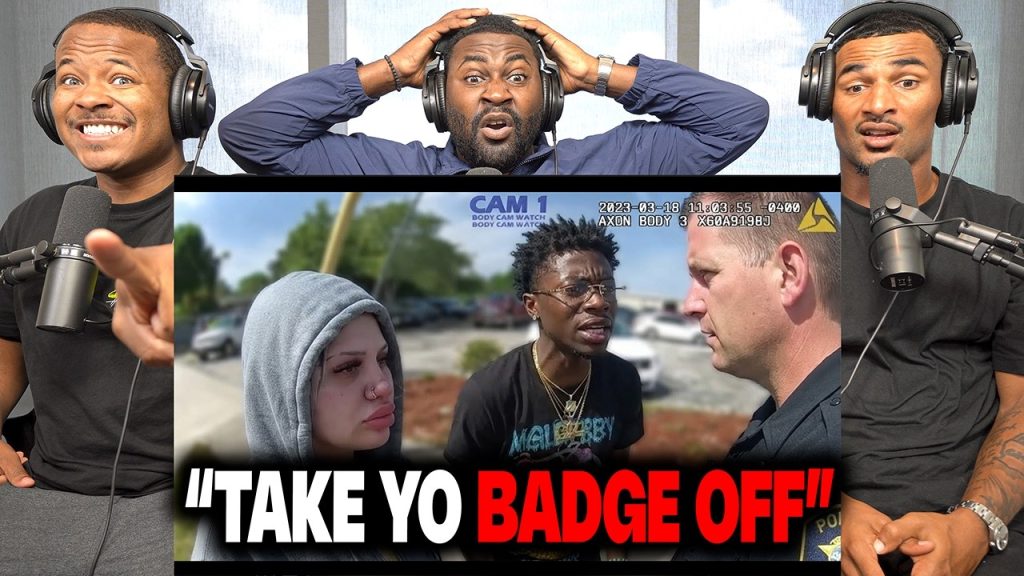 COP Gives WANNABE THUG Old School ASS WHOOPING In Front GF! 🤯