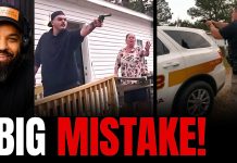 Man Walks Out Pointing Loaded Gun at the Wrong Cop! Man Walks Out Pointing Loaded Gun at the Wrong Cop!