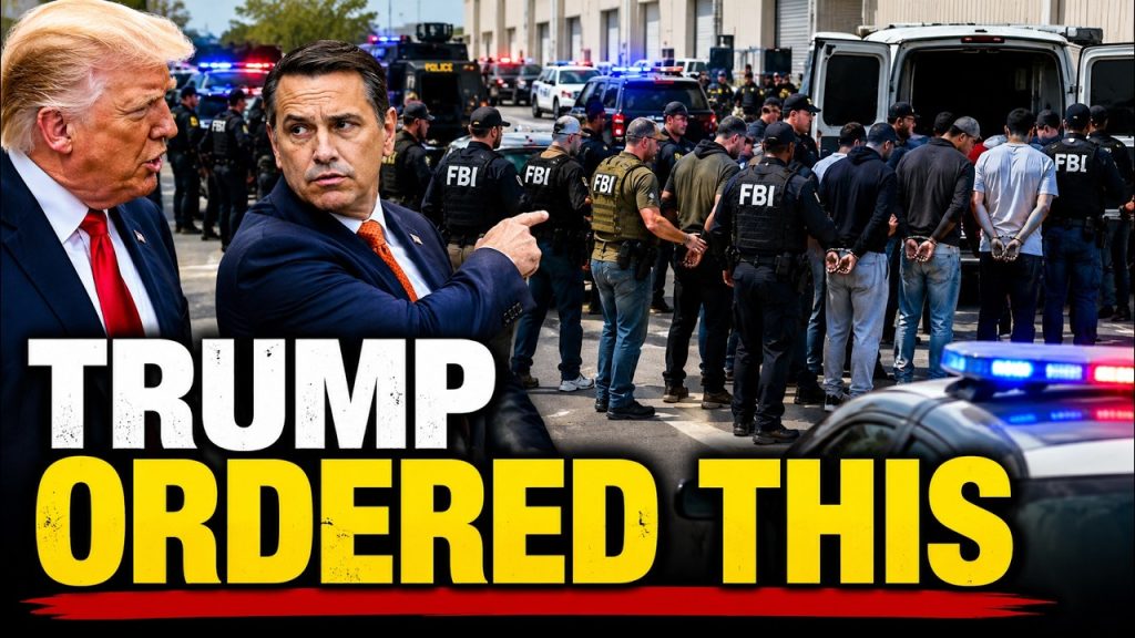 YES! Trump Sends Agents to Arrest Massive Fraud Ring YES! Trump Sends Agents to Arrest Massive Fraud Ring
