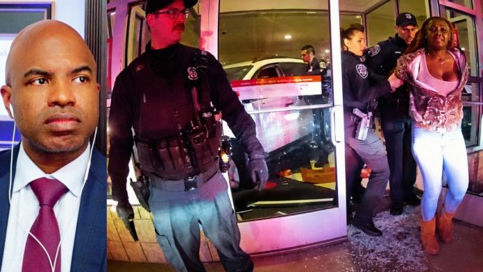 Attorney REACTS: Woman Drives Car INSIDE A Store To Escape Police!
