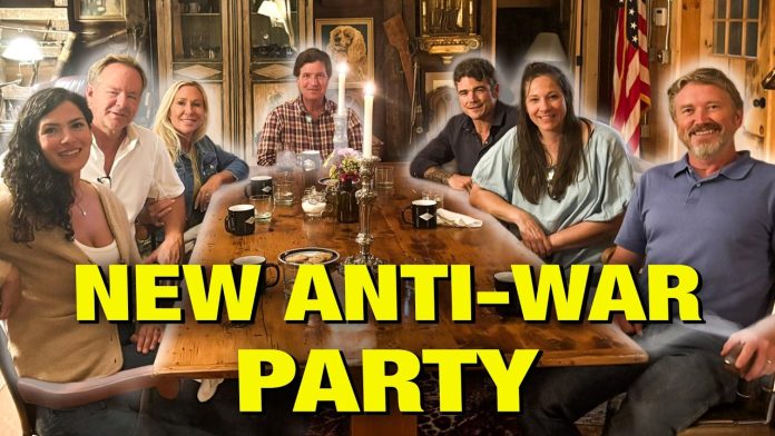 Tucker, MTG, Massie & Joe Kent Form Anti-War Party!