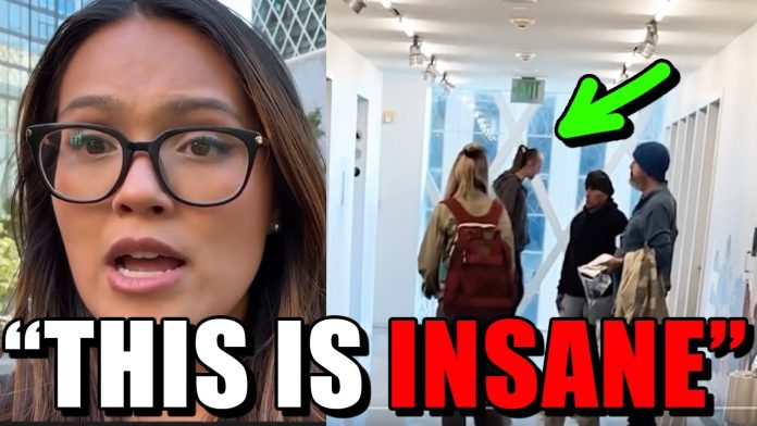 Based chick SNEAKS camera inside... You won't believe WHO SHE FINDS.