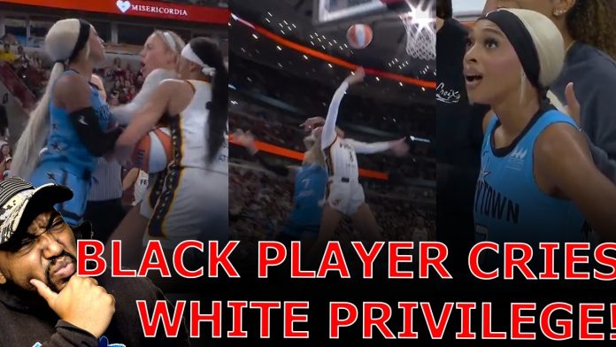 WOKE Black WNBA Player MELTS DOWN Over GETTING EJECTED For SMACKING Sophie Cunningham In THE FACE!